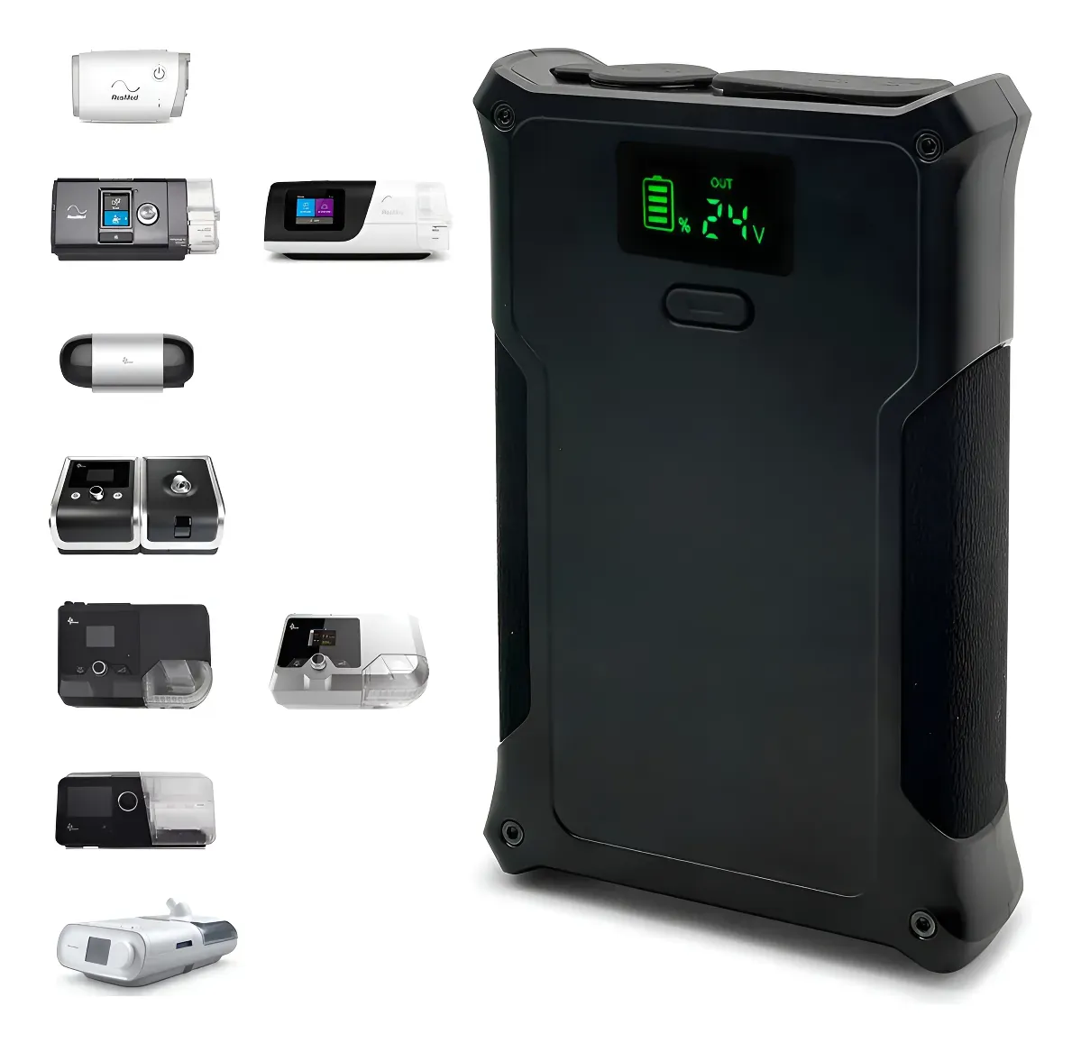 Baterias portáteis de CPAP